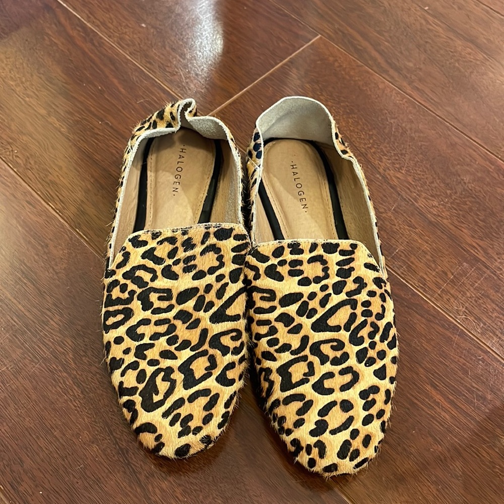 Halogen Leopard Flats